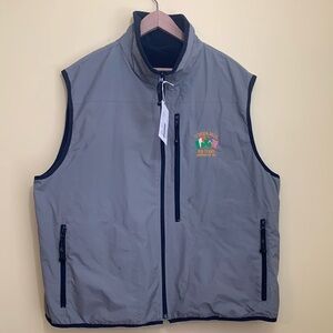 North End NWT Fleece Nylon Reversible O’Brien Bros Pub Tours Ezem Zipper Vest XL